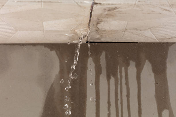 Professional Water Extraction technician working in China Spring, TX